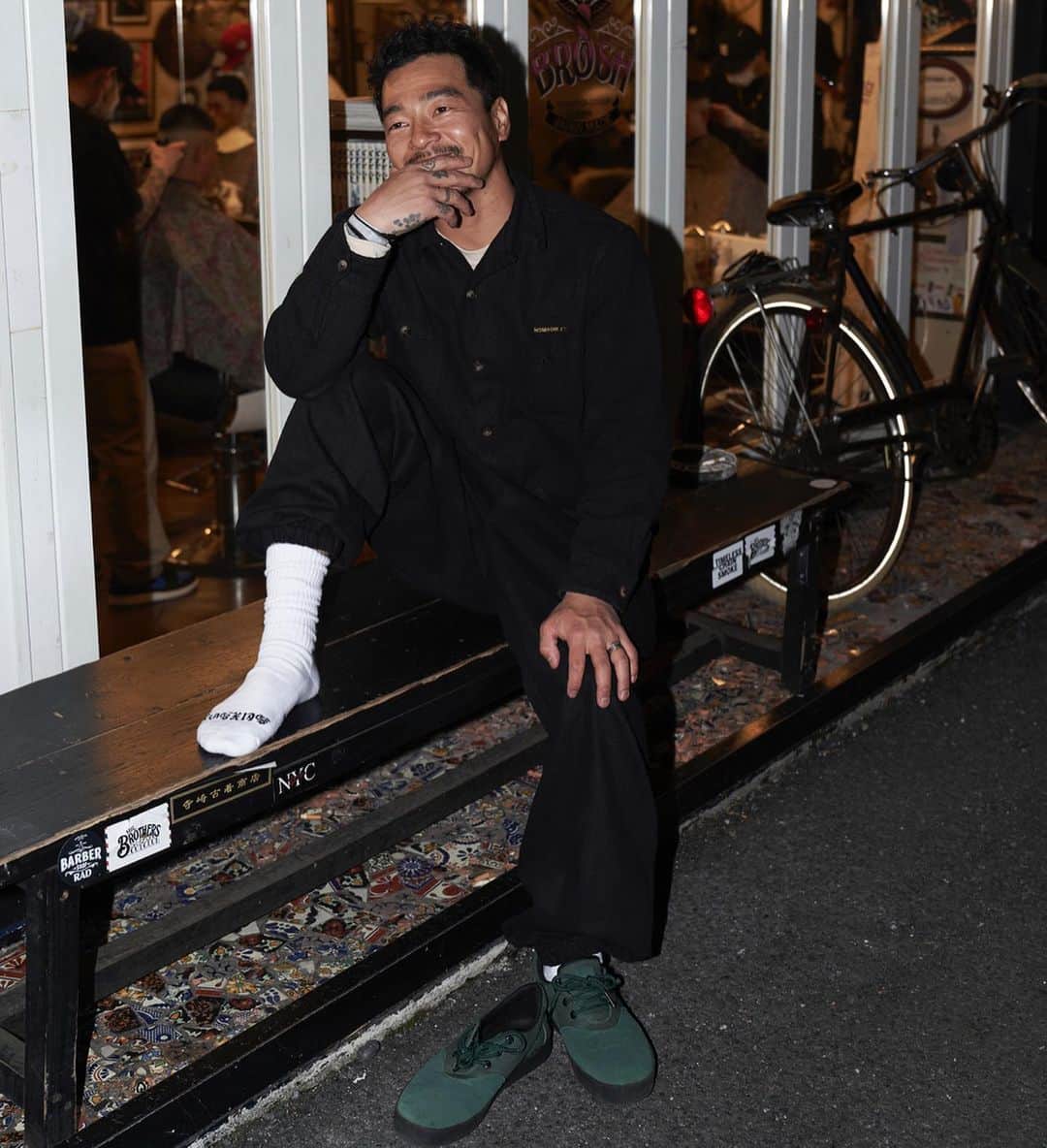 國母和宏さんのインスタグラム写真 - (國母和宏Instagram)「@suxsox 新作出ました🧦気持ち良く履けて、お洒落な靴下は今からの季節“主役”でしょ👌  📷: @ryu_go」4月21日 11時46分 - kazukokubo