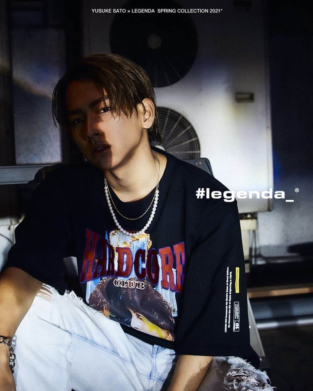 佐藤友祐 さんのインスタグラム写真 - (佐藤友祐 Instagram)「yusuke sato×LEGENDA Spring Campaign #5 . @legenda_tokyo . #LEGENDA_TOKYO #LEGENDA_10th」4月21日 18時18分 - yusuke_lol