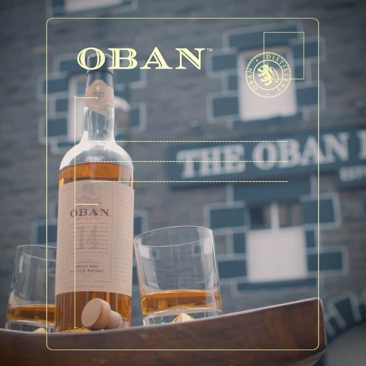 のインスタグラム：「#ad The wanderlust has been hitting hard lately, but these #PostcardsFromOban are doing the trick! @obanwhisky is a rich, smooth Single Malt that’s been made for over 200 years in a town it helped name, along the shores of western Scotland. My. bags. are. packed! If you’re as charmed by Oban as I am, enter The Oban Abode Experience sweeps for a chance to visit Oban and live like a local for a week. Visit obanabode.obanwhisky.com for more details.   Team  @northseaair  @northportfilm  @backyardbill : Photo  @tomduncanfilm : Video  @ryandaggers : Video  @diannesteve : Video  @emmacroftmakeup : Makeup  @daniellegoldberg : Stylist」
