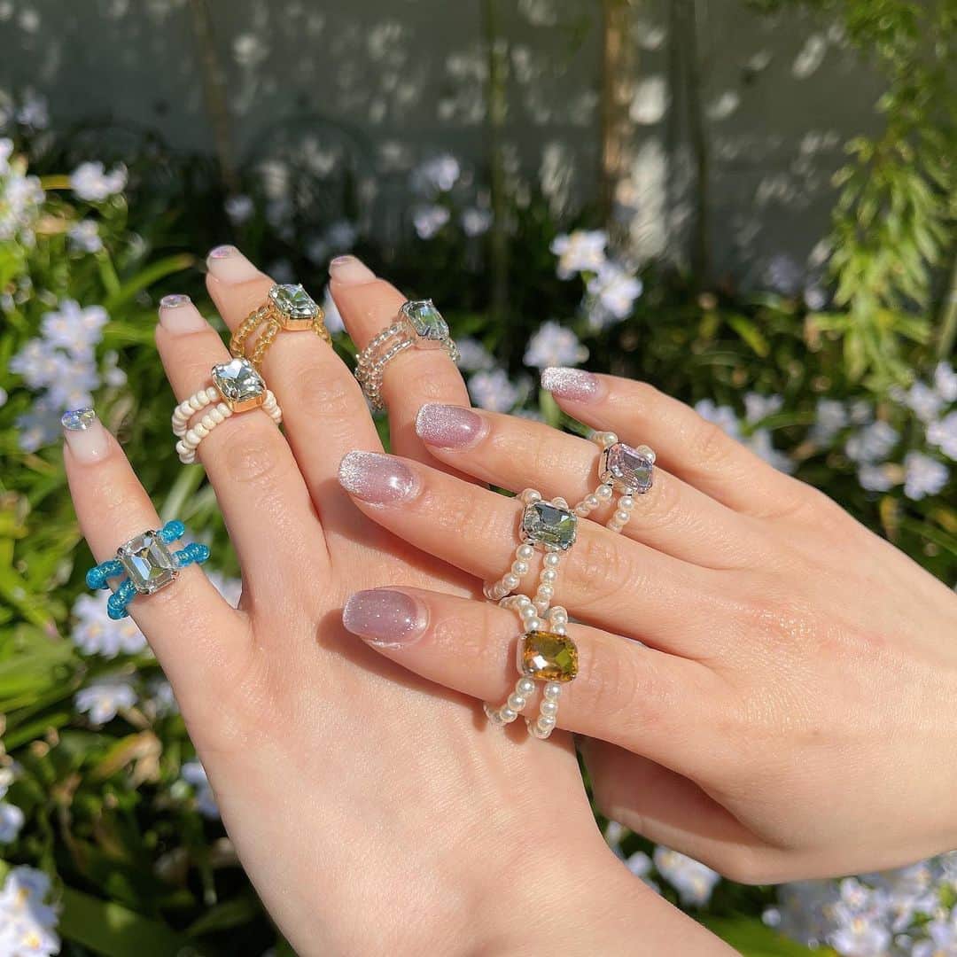 ひよんのインスタグラム：「💍🧸🧡 ㅤㅤㅤㅤㅤㅤㅤㅤㅤㅤㅤㅤㅤ リングかわいすぎ🥺🥰👏 9unqのものだから発売楽しみにしててね❤️ ㅤㅤㅤㅤㅤㅤㅤㅤㅤㅤㅤㅤㅤ #ひよん #9unq #クアンク」