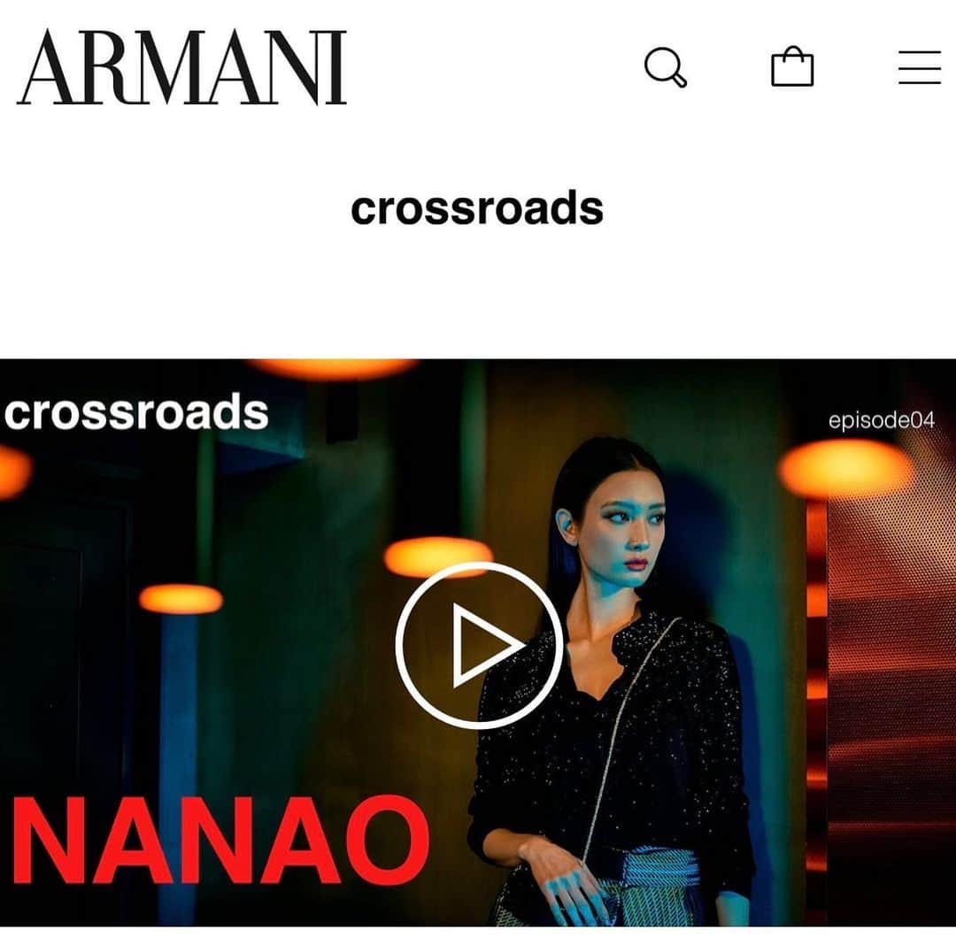 菜々緒さんのインスタグラム写真 - (菜々緒Instagram)「http://on.giorgioarmani.com/Crossroads  @giorgioarmani   #GiorgioArmaniCrossRoads #GiorgioArmani」4月22日 14時53分 - nanao_official