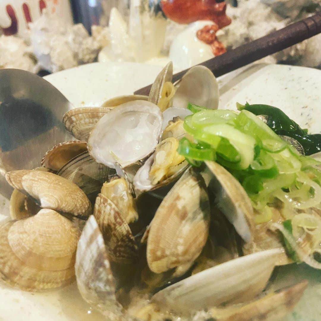 鶏魚 谷町さんのインスタグラム写真 - (鶏魚 谷町Instagram)「「浅利の酒蒸し🐚」 ¥300  シンプルに浅利酒蒸し。 バカ盛りver.もあるので是非！ 意外と食べれちゃいますよね 〜 🐓谷町4丁目駅すぐ、 がぶ飲み酒場“鶏魚”でお待ちしてます！🐟  #鶏魚#谷町4丁目#谷町#貝#牡蠣#飲み放題#セルフ飲み放題#利き酒#利き日本酒#日本酒#唐揚げ#飯テロ#酒テロ#煙草#タバコ#喫煙可能店#昼飲み#昼呑み」4月22日 17時47分 - toriuotanimati