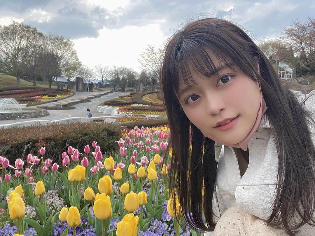 奏音かのんさんのインスタグラム写真 - (奏音かのんInstagram)「じゃーーん！お花畑に行きました🌷」4月22日 19時45分 - kanon__kanade