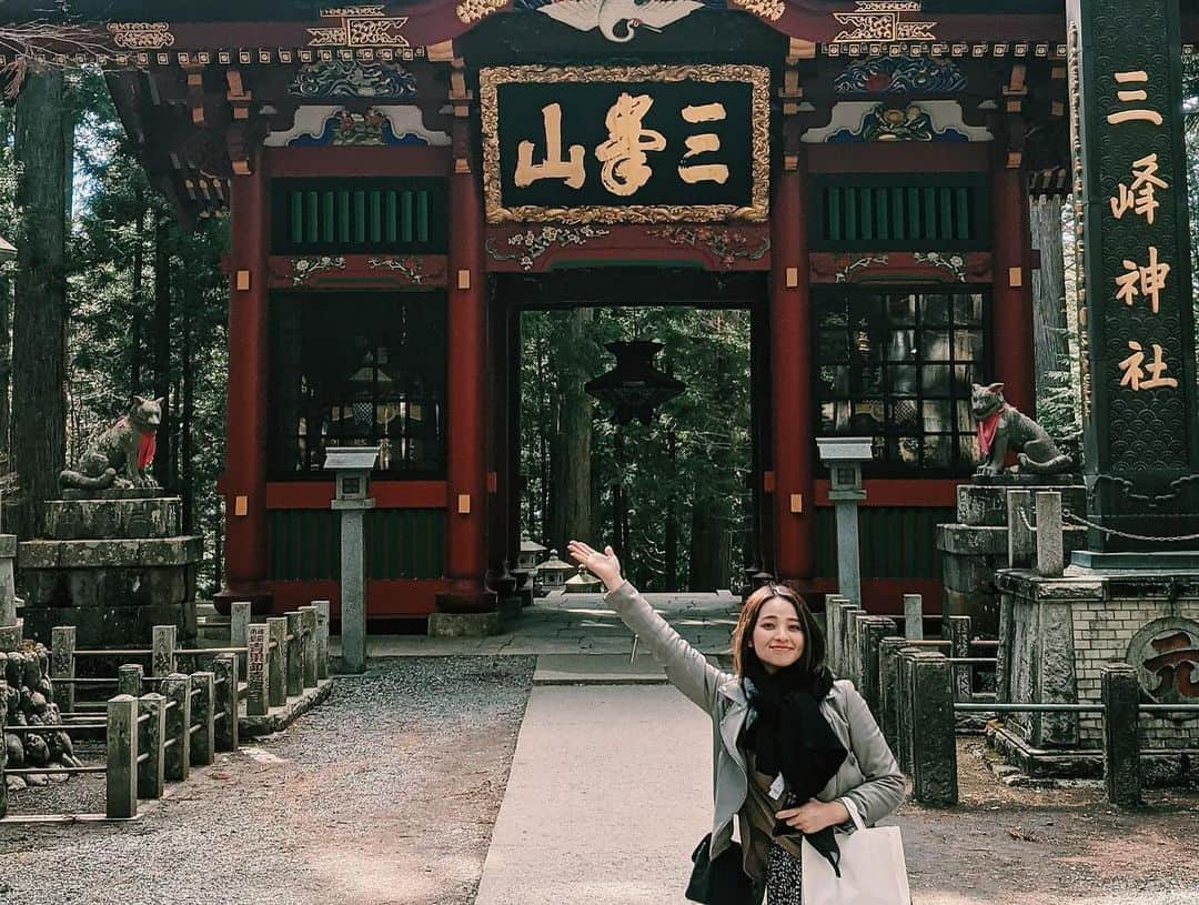 水崎綾女さんのインスタグラム写真 - (水崎綾女Instagram)「#三峰神社 #パワースポット #三峰山」3月29日 20時03分 - misakiayame