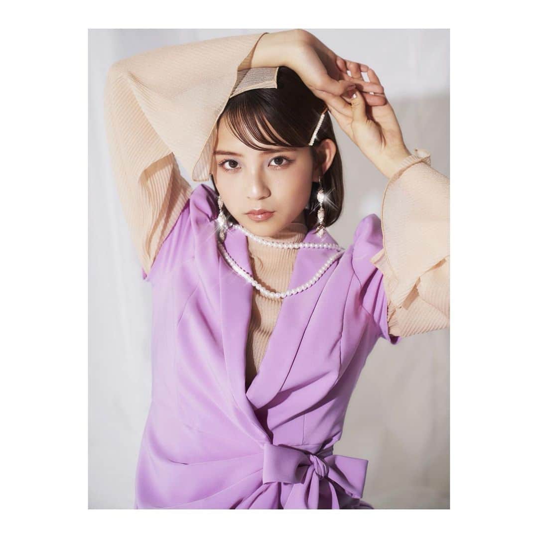 桃果さんのインスタグラム写真 - (桃果Instagram)「📸: @rinakokitahatake 💄: @honoka__makeup 👗: @sa_riiho」3月30日 10時58分 - momoka_825_