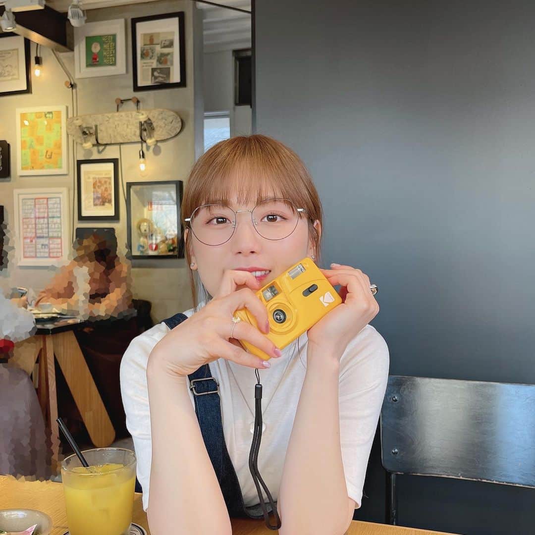 ひよんのインスタグラム：「🎞🐢 ㅤㅤㅤㅤㅤㅤㅤㅤㅤㅤㅤㅤㅤ カメラ女子風。笑 中目黒たくさんかわいいカフェあって もっと散策したいな〜💓 ㅤㅤㅤㅤㅤㅤㅤㅤㅤㅤㅤㅤㅤ #ひよん」
