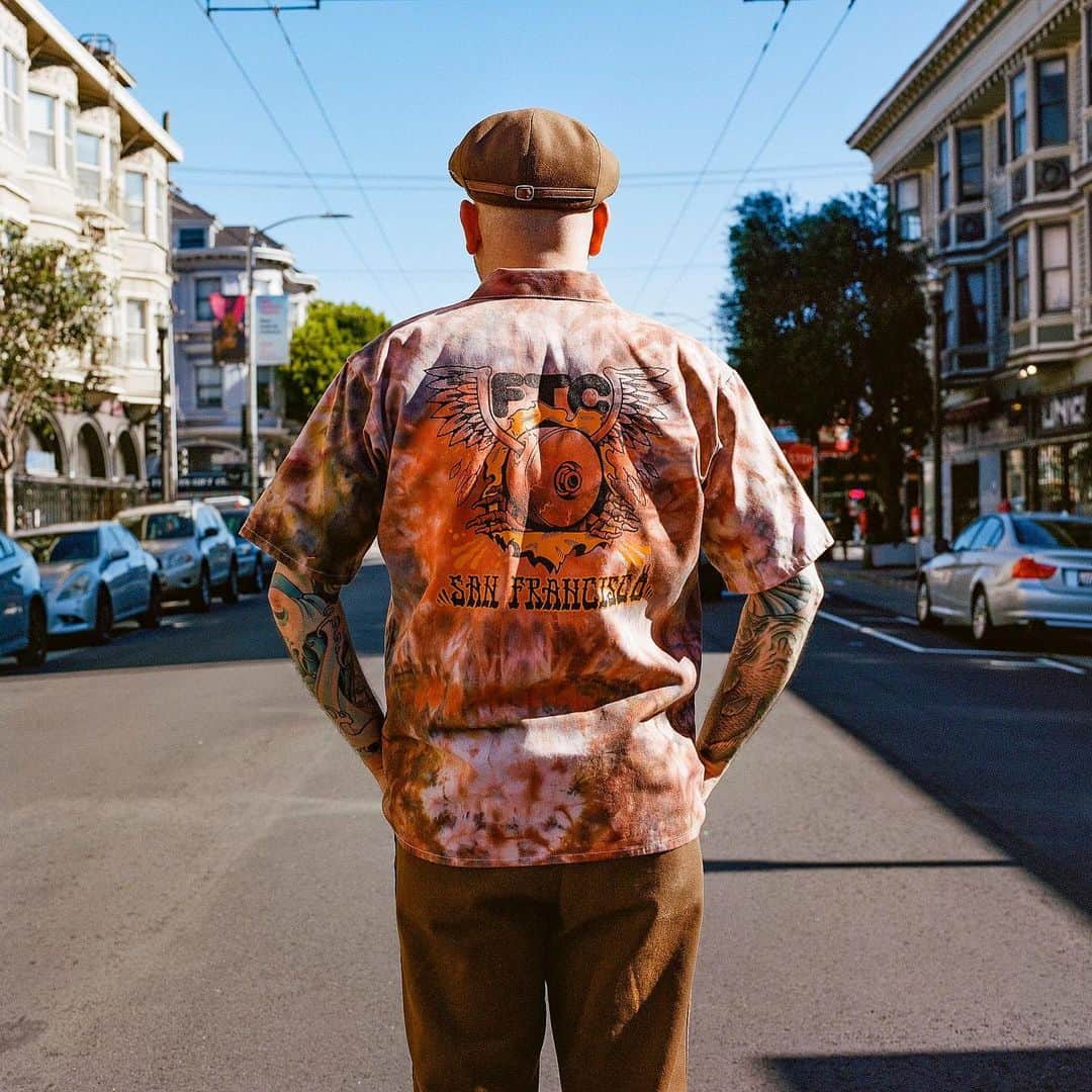 ベンデイビスのインスタグラム：「@mrjeremyfish x @loveonhaight x @ftc_skateboarding x @bendaviscompany dropping 4/17/2021 and available only at FTC. Our good friend @mrjeremyfish paying tribute to one of the great districts in SF.」