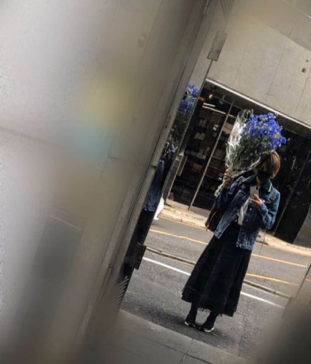 矢吹世奈のインスタグラム：「💐💙」