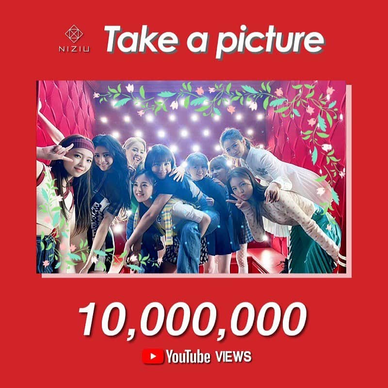 Niziさんのインスタグラム写真 - (NiziInstagram)「NiziU “Take a picture” MV 🎞10,000,000 VIEWS🎞  Thank you WithU💖　 Let’s cherish our each moment📷 NiziUとWithUの大切な思い出を たくさん作りましょう✨ WithU여러분‼ 매순간을 소중히 항상 함께해요❣️  https://youtu.be/OlHb1qH-zS4  #NiziU #ニジュー #니쥬 #WithU #Take_a_picture」3月31日 11時43分 - niziu_info_official