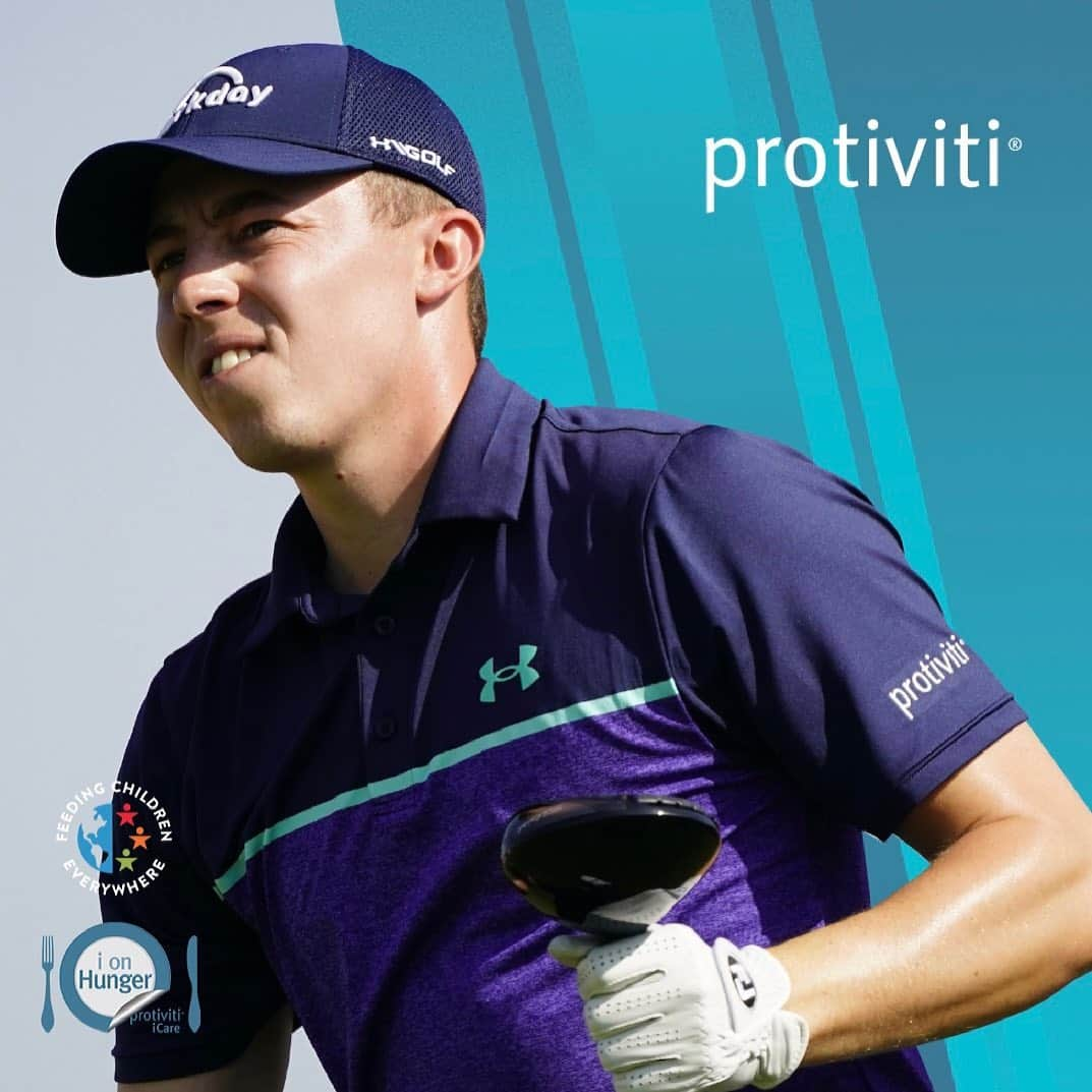 マシュー・フィッツパトリックのインスタグラム：「I’ve teamed up with my fellow @protiviti ambassador @JenniferKupcho to launch the Birdies for Meals campaign!   For each birdie Jen and I make in this year’s Majors, @Protiviti has pledged to donate 1,000 meals to @feedingchildreneverywhere.   Link in bio for ways to get involved! #BirdiesforMeals #ProtivitiGolf #ionhunger」