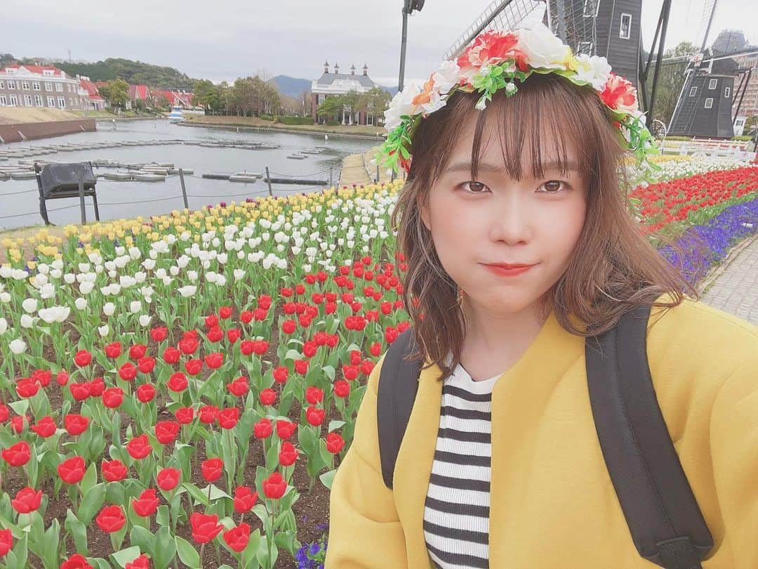 田中みかんさんのインスタグラム写真 - (田中みかんInstagram)「ハウステンボスひとり旅行ってきた！🌷 久々の旅行やったけど本当に最高やった、やっぱ旅行最高。 また行きたいなー、どっかオススメある？？  #ハウステンボス  #ハウステンボスグルメ   #ひとり旅  #ひとり旅女子   #一人旅  #長崎旅行  #長崎グルメ」3月31日 20時49分 - mikan__tanaka