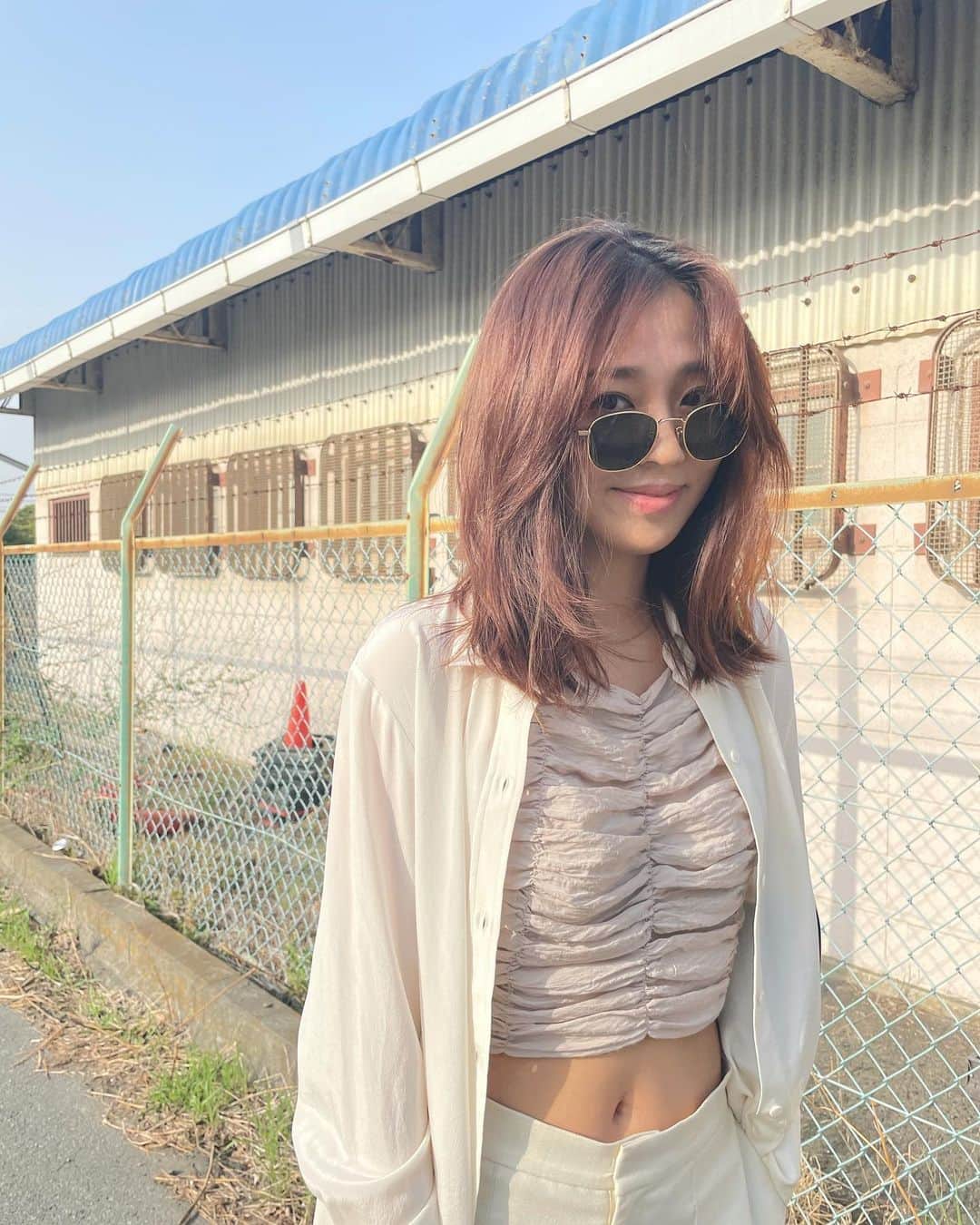 江藤百香のインスタグラム：「☺️☀️☀️」