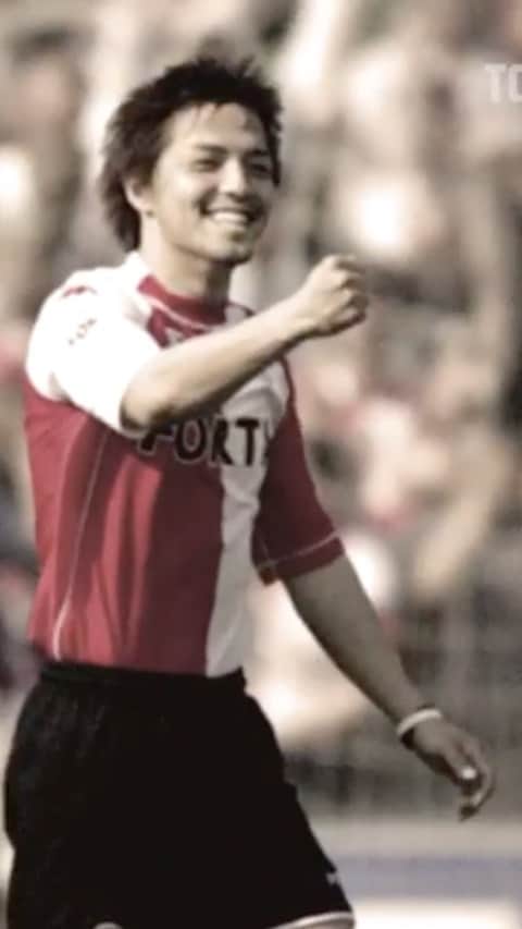 小野伸二のインスタグラム：「素晴らしい映像と共に、いつまでもFeyenoordの歴史の中に居られる幸せを感じます😭  Ik zal mijn tijd bij Feyenoord nooit vergeten !!   #サッカー  #楽しむ  #feyenoordrotterdam  #繋がりに感謝」