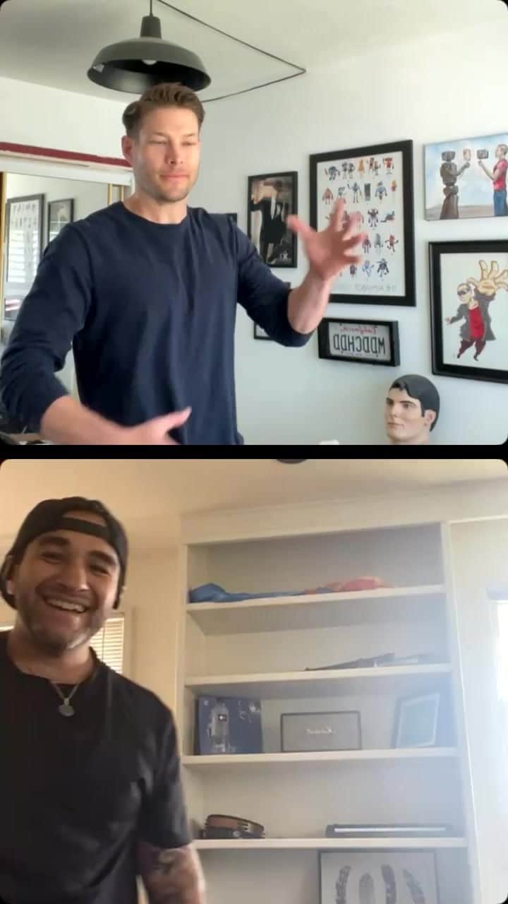 Chadd Smithのインスタグラム：「Discussion with @j.boogx about our first nft drop on @withfoundation and what it could mean for street dancers 🤘🏼🤖 #crypto #nft #streetdance #cryptoart」