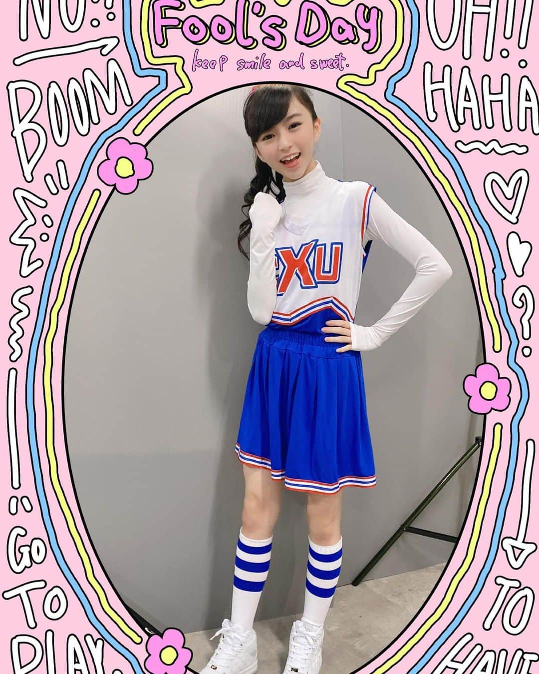 大里菜桜さんのインスタグラム写真 - (大里菜桜Instagram)「エイプリールフールの今日‼️ JAバンク香川の新キャラクターになりました😍嘘じゃない😅こんな日に発表するから紛らわしい😅 これからはみんなの事を応援するチアガール風📣であちこちに登場していくよ✨✨今日の四国新聞もでも探してみてね💕  #エイプリールフール#噓 #じゃない #jaバンク香川 #よりぞうLOVE#応援#チアガール風 #踊れない#大里菜桜#新キャラクター＃今年の菜桜はみんなを応援しまくる」4月1日 20時43分 - naooosato