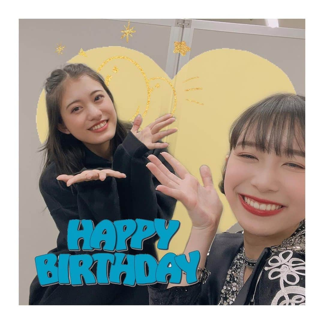 井上玲音さんのインスタグラム写真 - (井上玲音Instagram)「岸本ゆめのさん @yumeno_kishimoto.official  Happybirthday!!!  この前のひなフェスでも、また1ついい所を見つけました👀  ステージ上でも、袖でも輝いています！！  素敵な年になりますように💛  #つばきファクトリー #岸本ゆめの #birthday #juicejuice #井上玲音」4月1日 21時37分 - rei_inoue.official