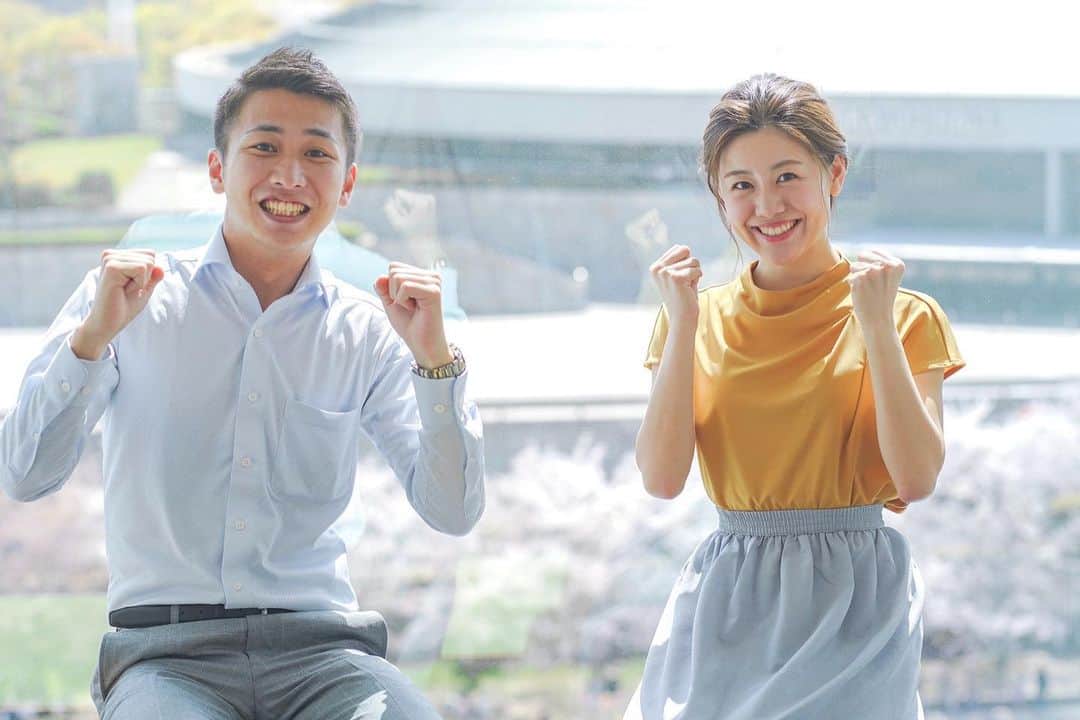 読売テレビアナウンス部のインスタグラム：「今日から新年度✨入社式があった会社も多いようですね！新入社員の皆さん、おめでとうございます！  今夜から、インスタのシリーズ企画をスタートさせます🌸 お楽しみに...🌸」