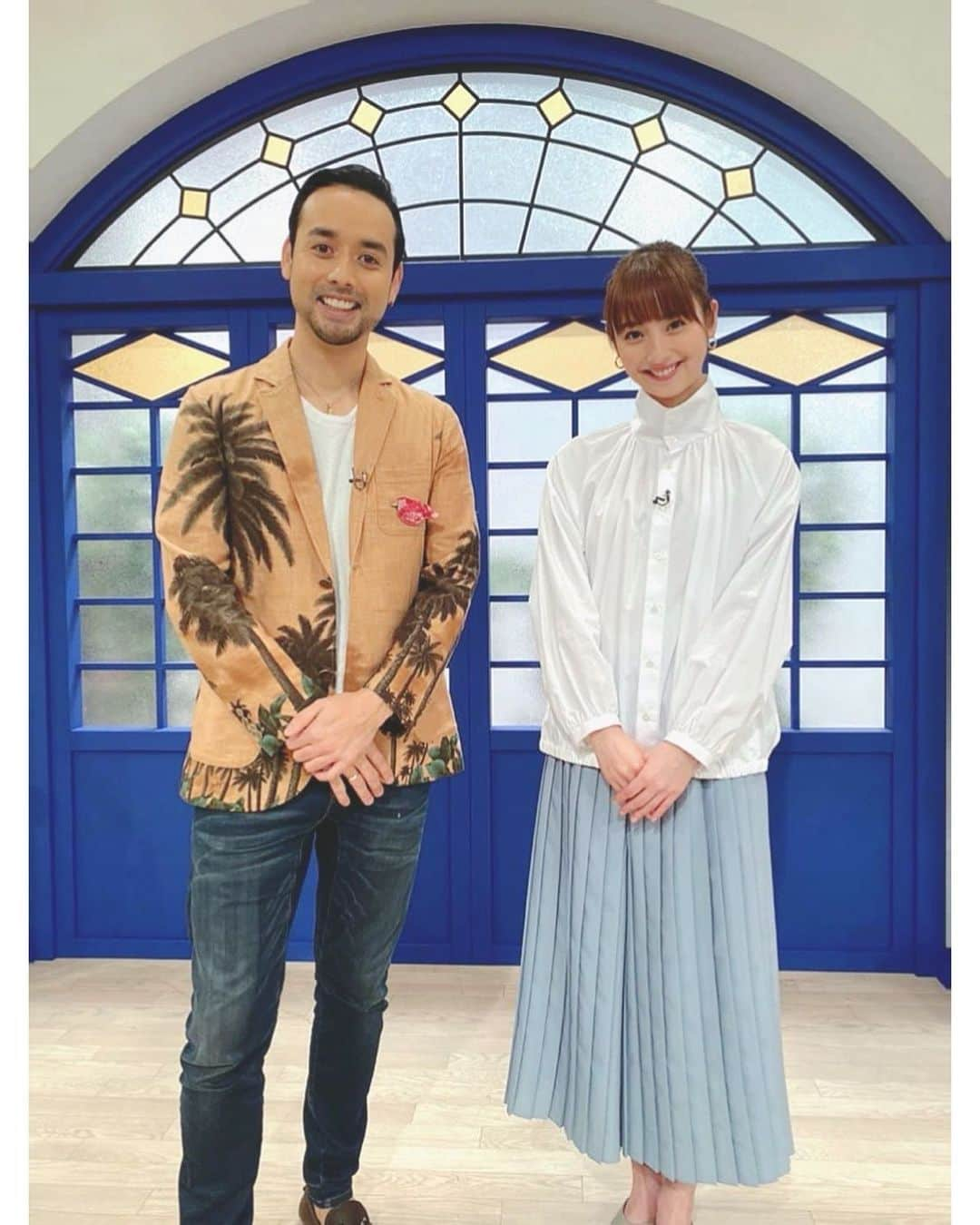 佐々木希さんのインスタグラム写真 - (佐々木希Instagram)「今夜21時30分〜 すてきにハンドメイド始まります🧵✂️ 洋輔さんと先生方との手芸時間はあっという間に感じるくらい楽しい時間でした。 是非、見ていただけると嬉しいです！  #NHK #Eテレ 衣装&シューズ#TraditionalWeatherwear アクセサリー#Dearium」4月1日 17時27分 - nozomisasaki_official