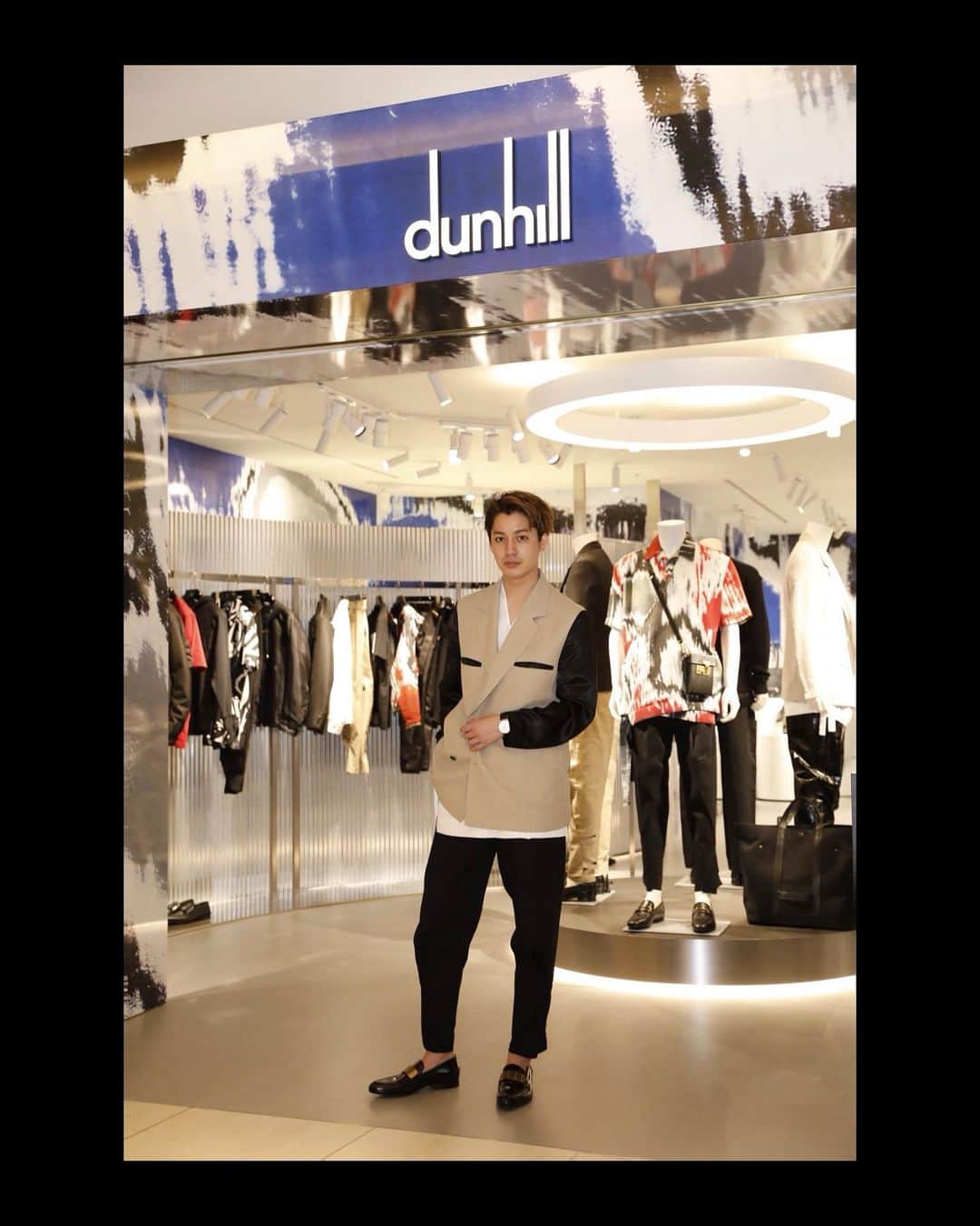 のインスタグラム：「at GINZA SIX, Dunhill concept store!!  #dunhill #dunhillss21 #dunhillginza @dunhill  #watch…#IWC」