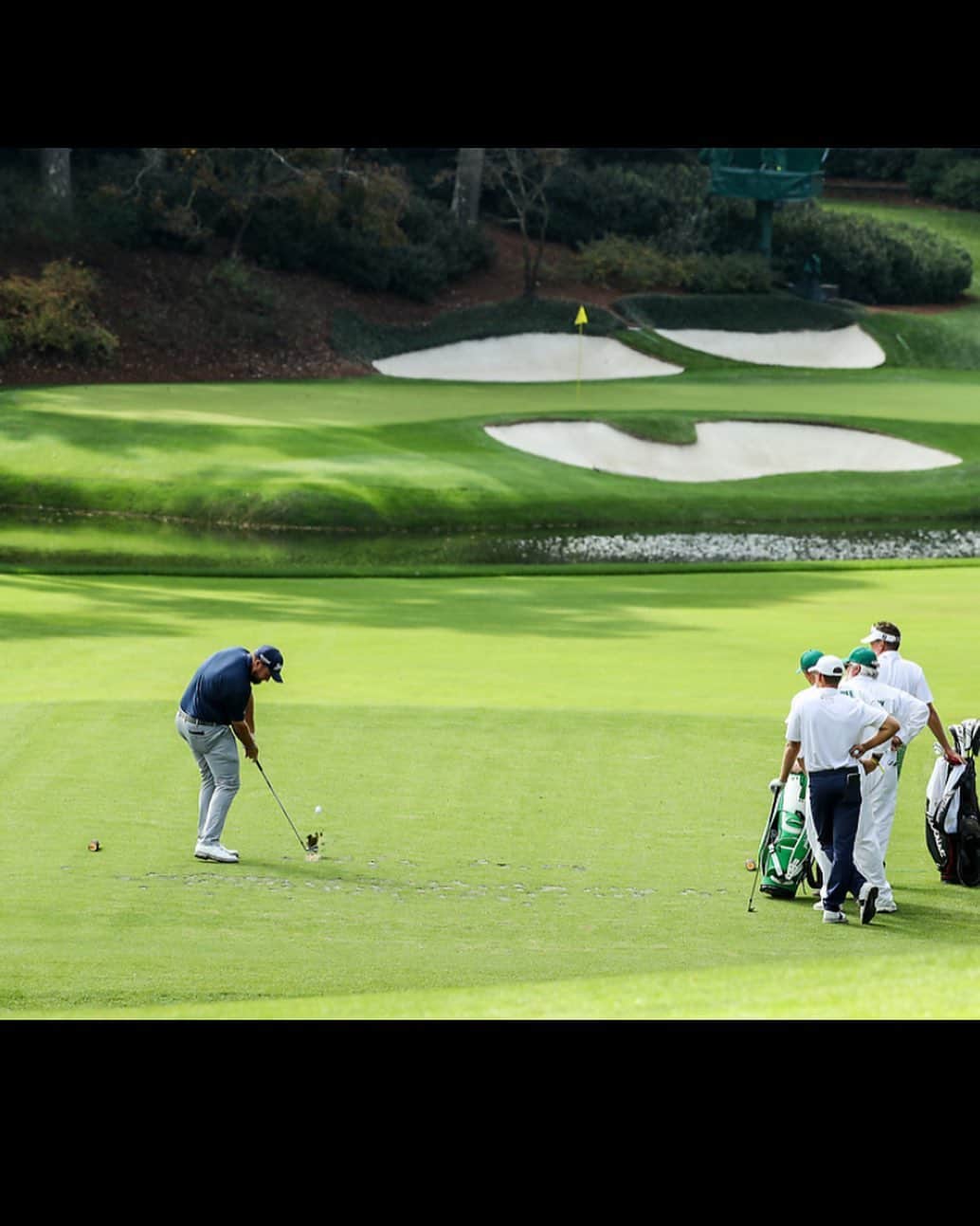 シェーン・ローリーのインスタグラム：「1 week... @themasters 😍☘️」
