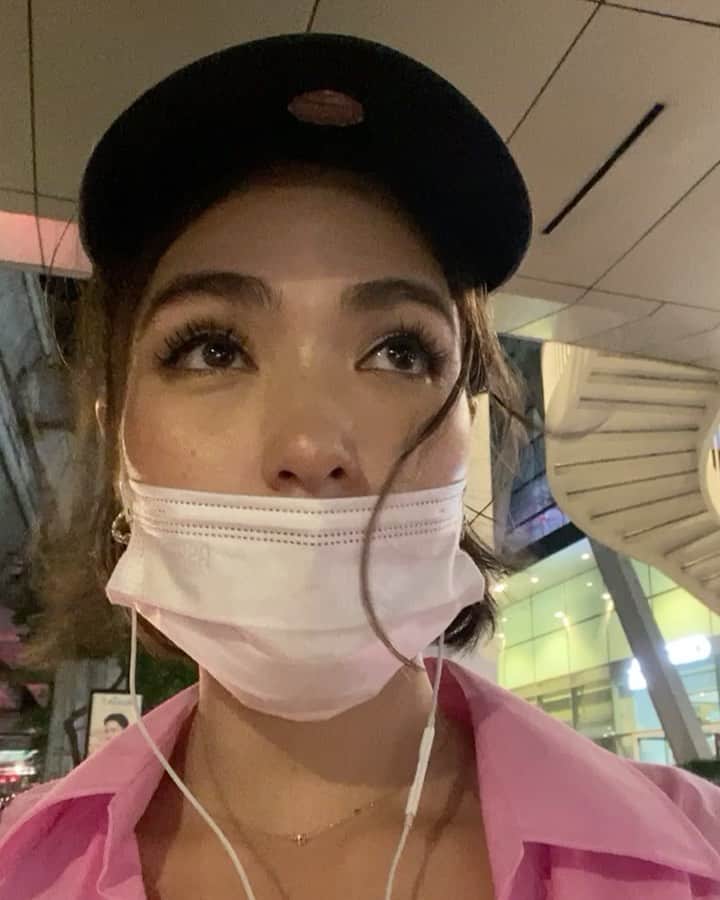 ダンシーシャノン美沙のインスタグラム：「💗  #ootd #fashion #thailand #bangkok #bkk #love #life #model #pink」