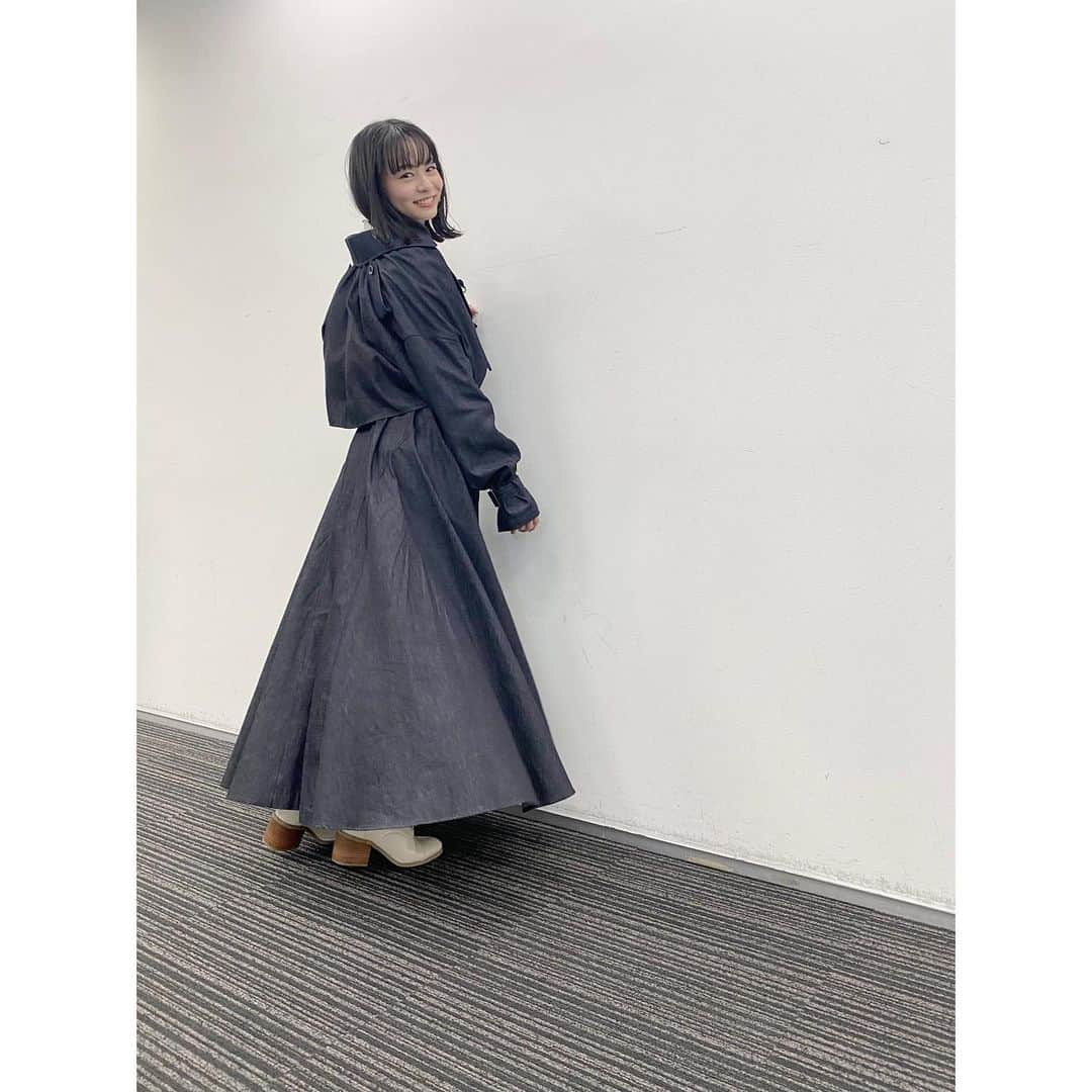 莉子さんのインスタグラム写真 - (莉子Instagram)「ヒルナンデス﻿ 有難うございました＾＾﻿ ﻿ 楽しかった🌛‼︎﻿ 可愛い衣装でした~👗」4月2日 14時34分 - riko_riko1204