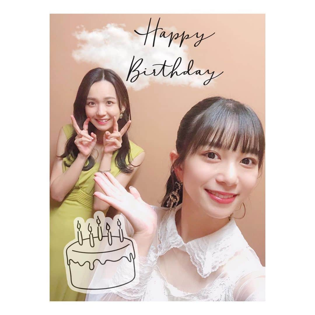 井上玲音さんのインスタグラム写真 - (井上玲音Instagram)「宮崎由加さん！ @yuka_miyazaki.official  Happybirthday!!!  一緒に活動は出来てないけど、今はJuice=Juiceとして優しく接して下さっていて、嬉しいです💓  卒業公演のキラキラした宮崎さんが脳裏に焼き付いています꒡̈⃝  お会いできる機会がものすごく少ないから、この文章書いてたら会いたくなってきました！！  これから沢山お話出来たらいいなぁと思います☺️  素敵な年になりますように！  #宮崎由加 #birthday #juicejuice #井上玲音」4月2日 20時53分 - rei_inoue.official