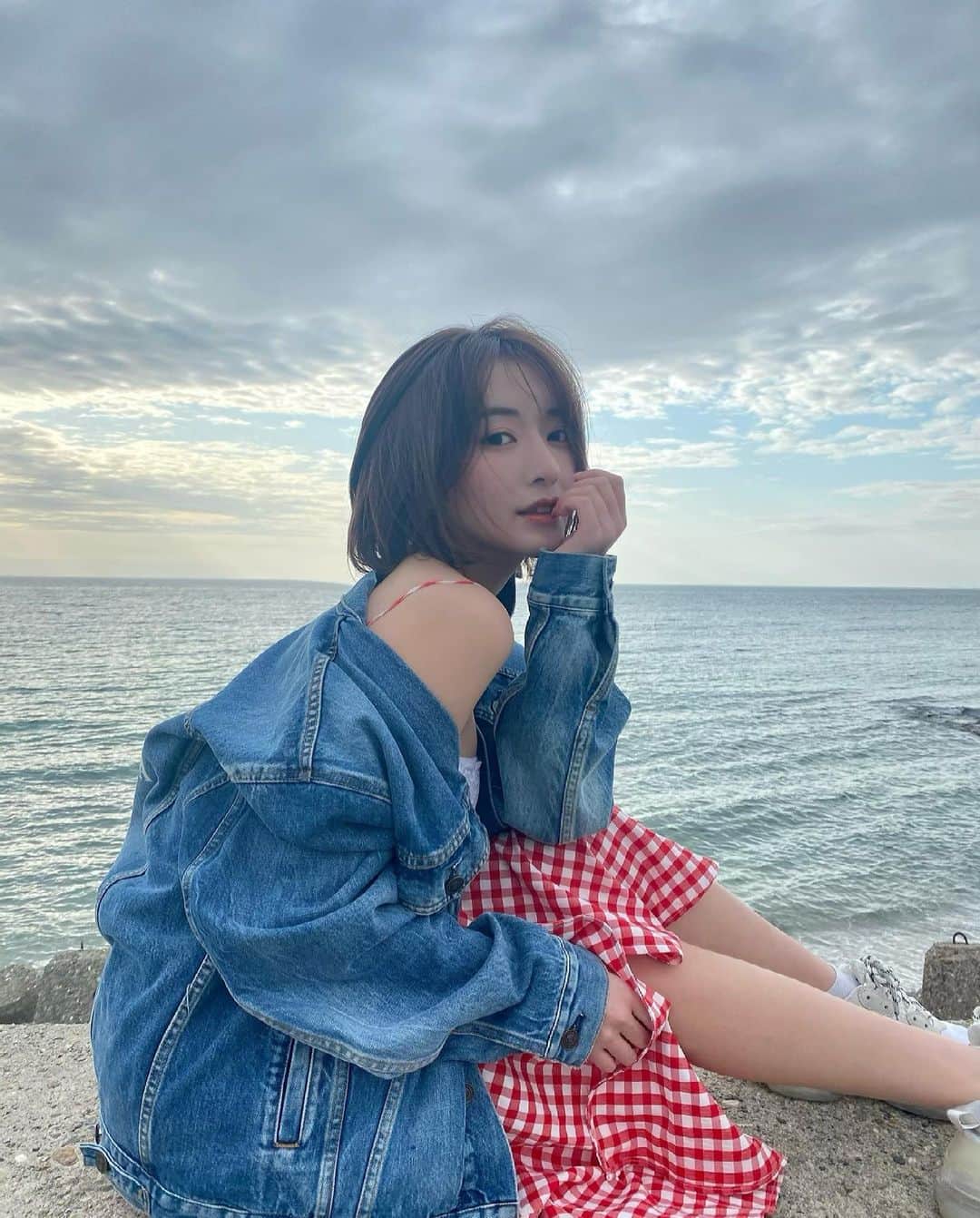 ERENAさんのインスタグラム写真 - (ERENAInstagram)「うみすき〜〜 気持ちいい気温になってきたね🌱」4月3日 20時26分 - _erena_jk