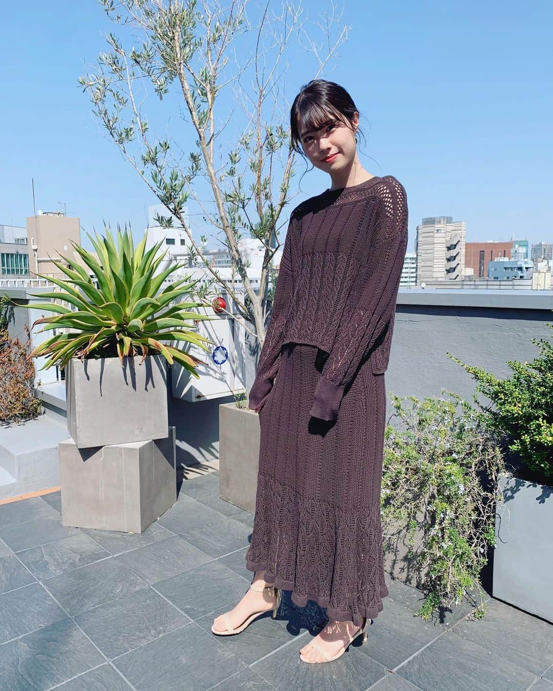 小田えりなさんのインスタグラム写真 - (小田えりなInstagram)「ナノユニバースさんのセットアップ、春服も可愛いです🤱 イメチェン48新作動画見てくださいね〜！AKB48のマネージャーさんをイメチェンしました！笑 ぜひみてね！！！  #ナノユニバース #イメチェン48」4月3日 17時00分 - odenchannn