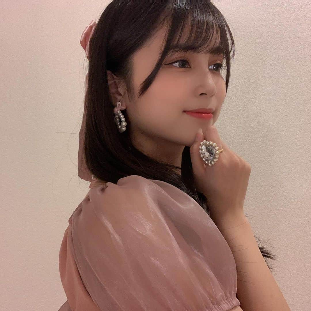 清水梨央さんのインスタグラム写真 - (清水梨央Instagram)「☺︎﻿ 清楚～🎀﻿ ﻿ #오오티디#옷스타그램#셀카#셀카그램#아이돌﻿」4月3日 21時56分 - rio_shimizu