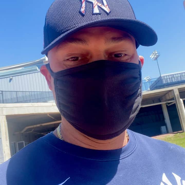 のインスタグラム：「Day 1 of Minor League Spring Training baby!!! Let’s do this!!! @yankees」