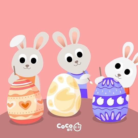 CoCo都可 原宿店・渋谷センター街店のインスタグラム：「Happy CoCo Easter🥚🐰  #easteregg #easterbunny #eggdecorating #ハッピーイースター #CoCo都可 #イースター #Easter」