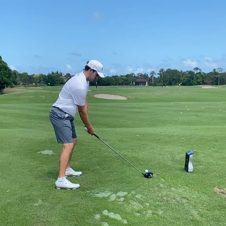 パトリック・キャントレーのインスタグラム：「Masters prep ✅ Excited to be back at Augusta next week!」