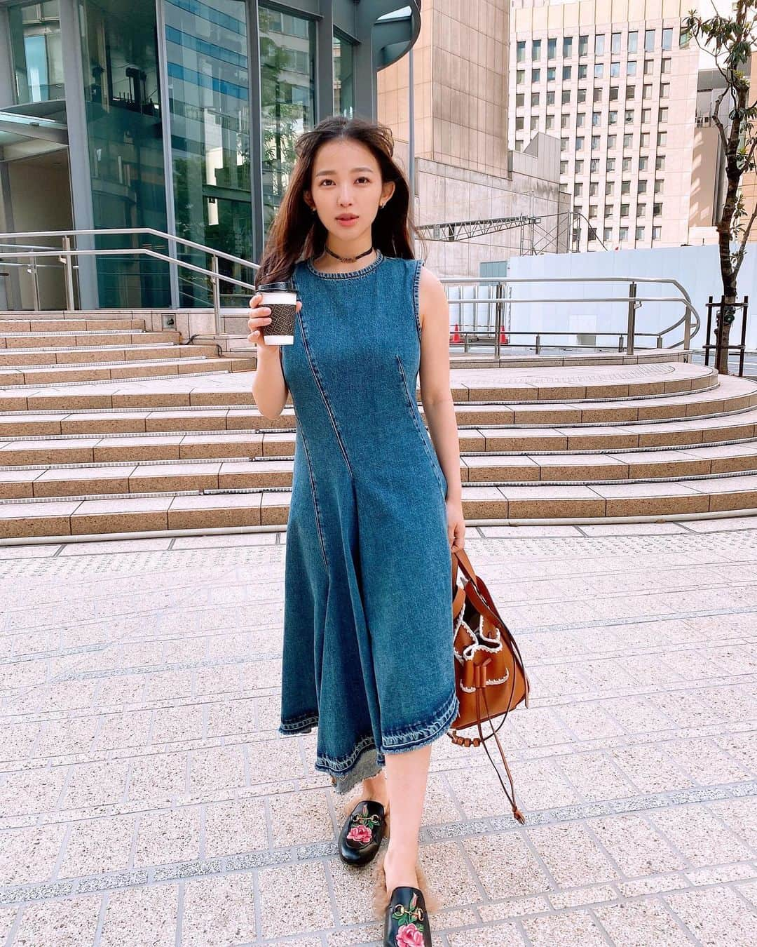 天木じゅんさんのインスタグラム写真 - (天木じゅんInstagram)「. . #天木code choker @dior  onepeace @marni  shoes @gucci  #bag @loewe  . . #私服 #ootd  #code #coordinate  #fashion  #天木じゅん」4月4日 11時49分 - jun.amaki