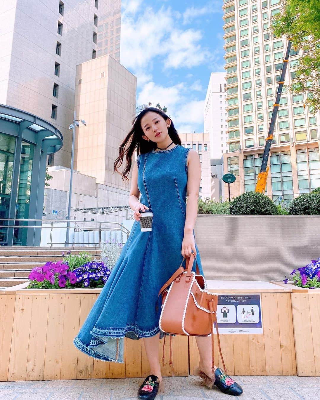 天木じゅんさんのインスタグラム写真 - (天木じゅんInstagram)「. . #天木code choker @dior  onepeace @marni  shoes @gucci  #bag @loewe  . . #私服 #ootd  #code #coordinate  #fashion  #天木じゅん」4月4日 11時49分 - jun.amaki