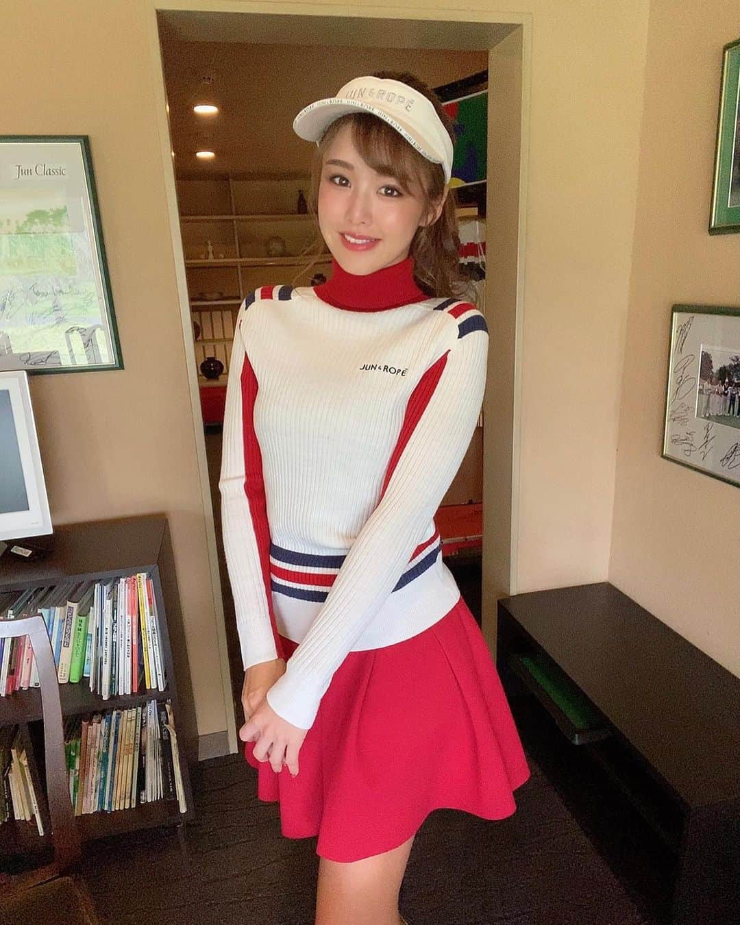 JUN & ROPE 】ゴルフウェア上下セット JUN&ROPE' ジュンアンドロペ ゴルフウェア レディース ロープ柄 ニューバランスゴルフ　ジュンロペ　ノースリーブ3枚　スカート 1枚