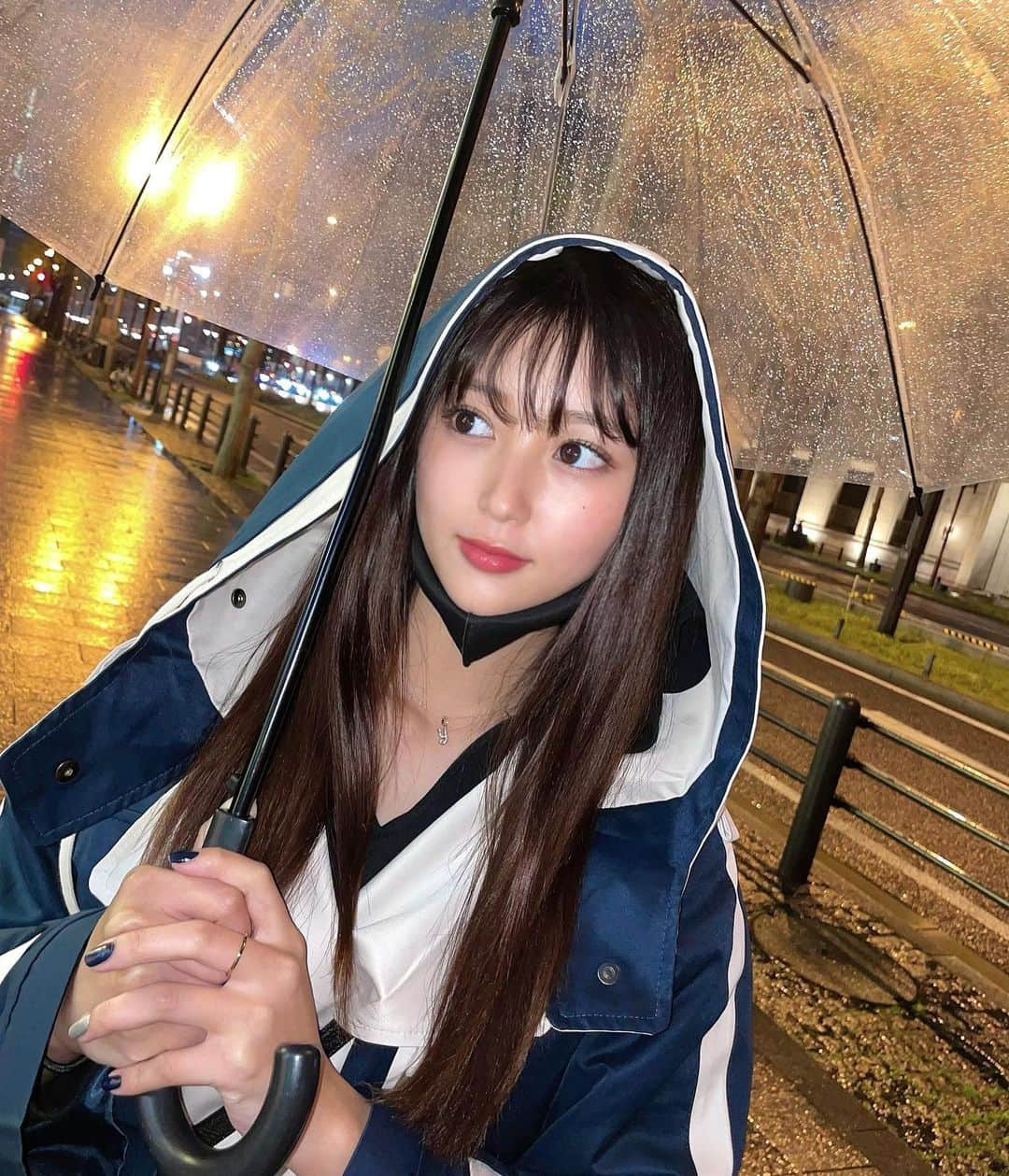 月野有菜さんのインスタグラム写真 - (月野有菜Instagram)「雨だった☔」4月4日 21時24分 - yuna_tsukino920