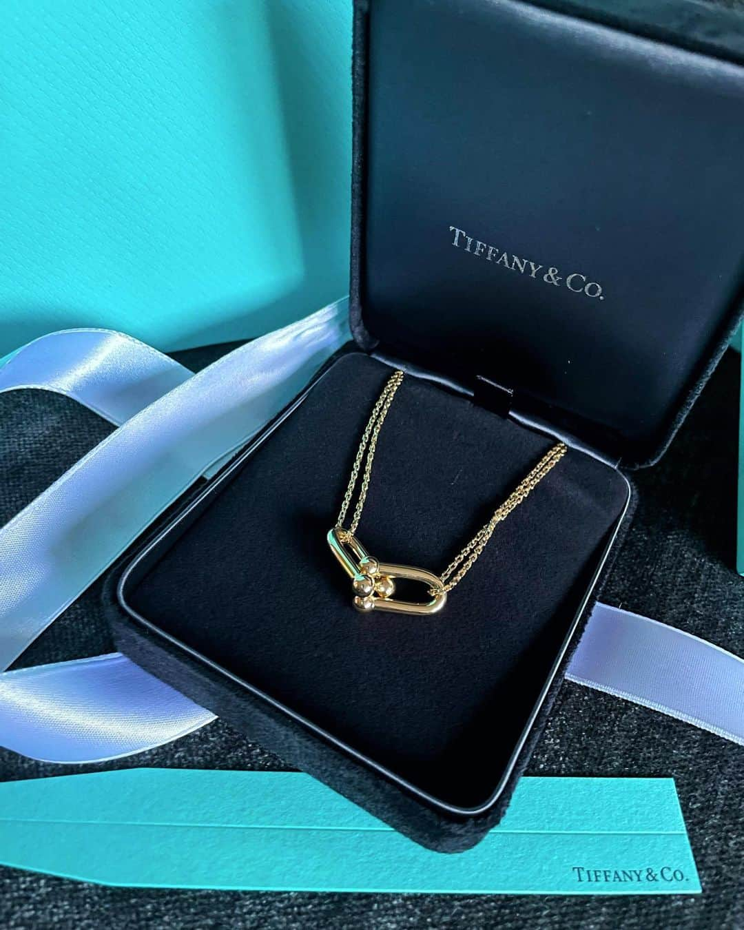 鈴木愛美さんのインスタグラム写真 - (鈴木愛美Instagram)「💙🦋💙🦋💙🦋💙🦋💙 . Birthday Present🎁✴︎゜ thank you so much♡ . . . #tiffany 💎」4月5日 18時52分 - x.manya.x