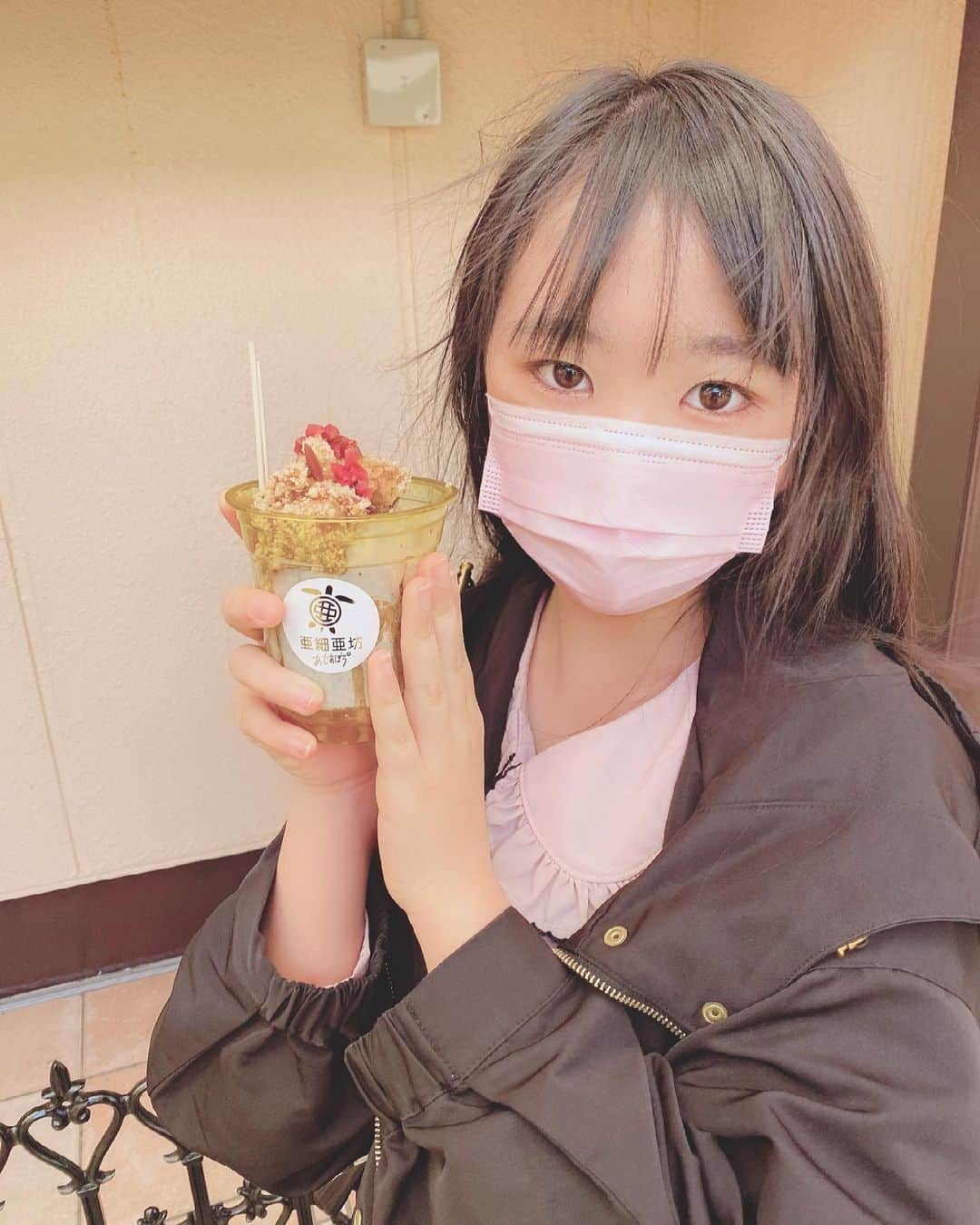 小夏ゆあなさんのインスタグラム写真 - (小夏ゆあなInstagram)「亜細亜坊さんに行ってきました♡♡梅味最高です💓   #亜細亜坊  #美味しい #さいこう」4月5日 19時07分 - osuyuana_konatu