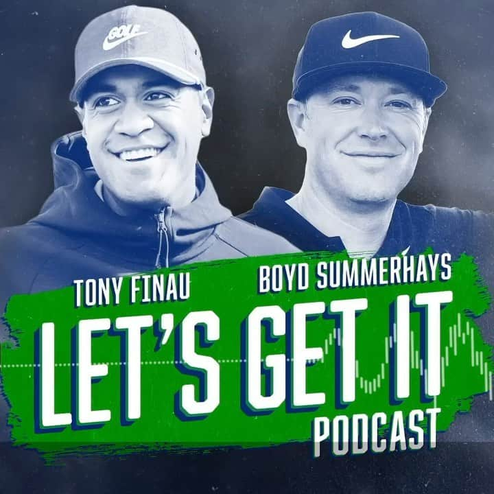 トニー・フィナウのインスタグラム：「MASTERS WEEK! New Episode🚨   Lee Elder. The Masters traditions. Behind the scenes with Team Finau.   Check out our preview of this year’s The Masters, as well as all of our episodes, on @apple Podcasts and all major platforms!   @boydsummerhaysgolf @pgatour #golf #podcast #letsgetit #PGATOUR #itunes」