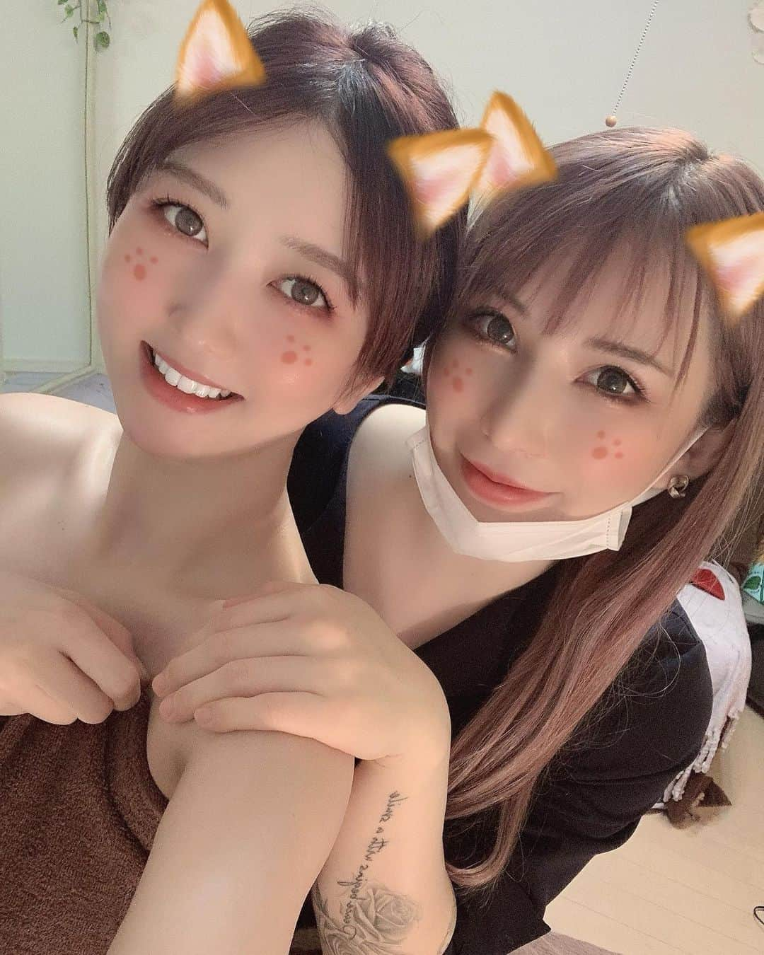 大槻ひびきさんのインスタグラム写真 - (大槻ひびきInstagram)「ヒナちゃんのサロンで エステしてもらてきたー！😊 いつもありがとう🌸 #beauty #diet  #美ボディ」4月5日 21時01分 - yanhibi0221