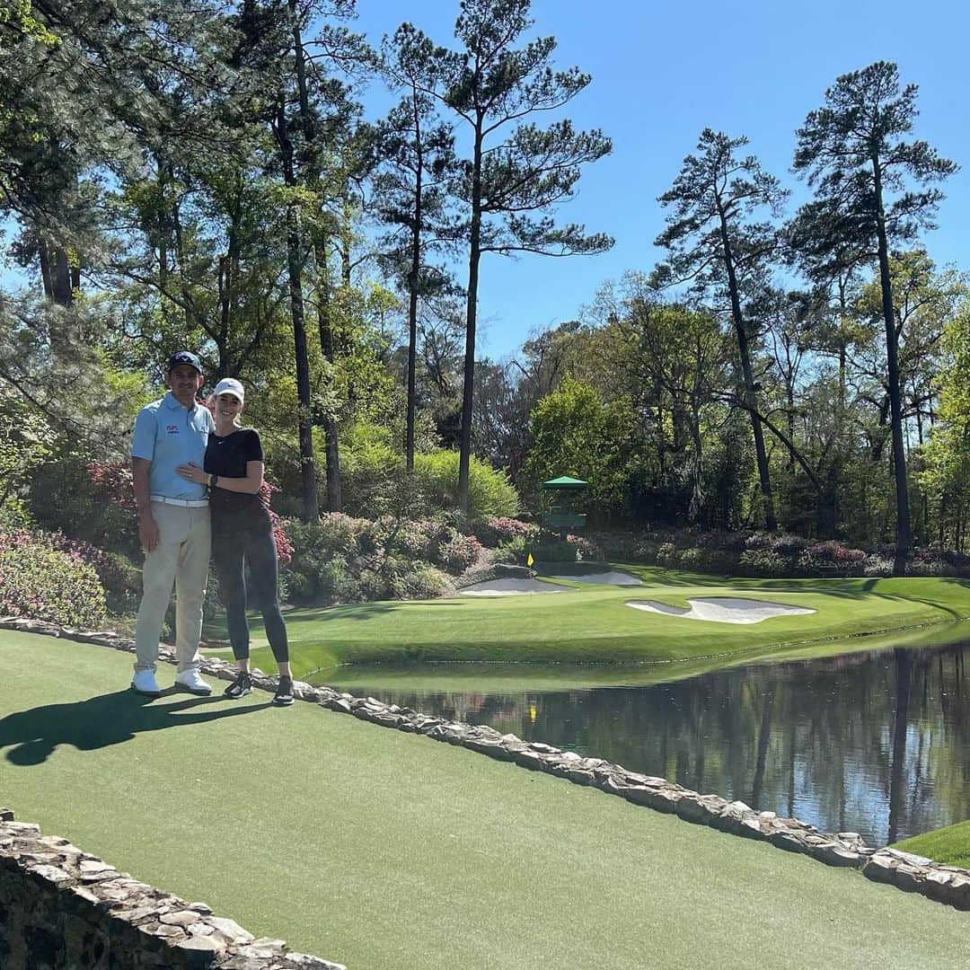 クリスティアン・ベゾイデンハウトのインスタグラム：「So good to be back @themasters . Looking forward to a great week!」