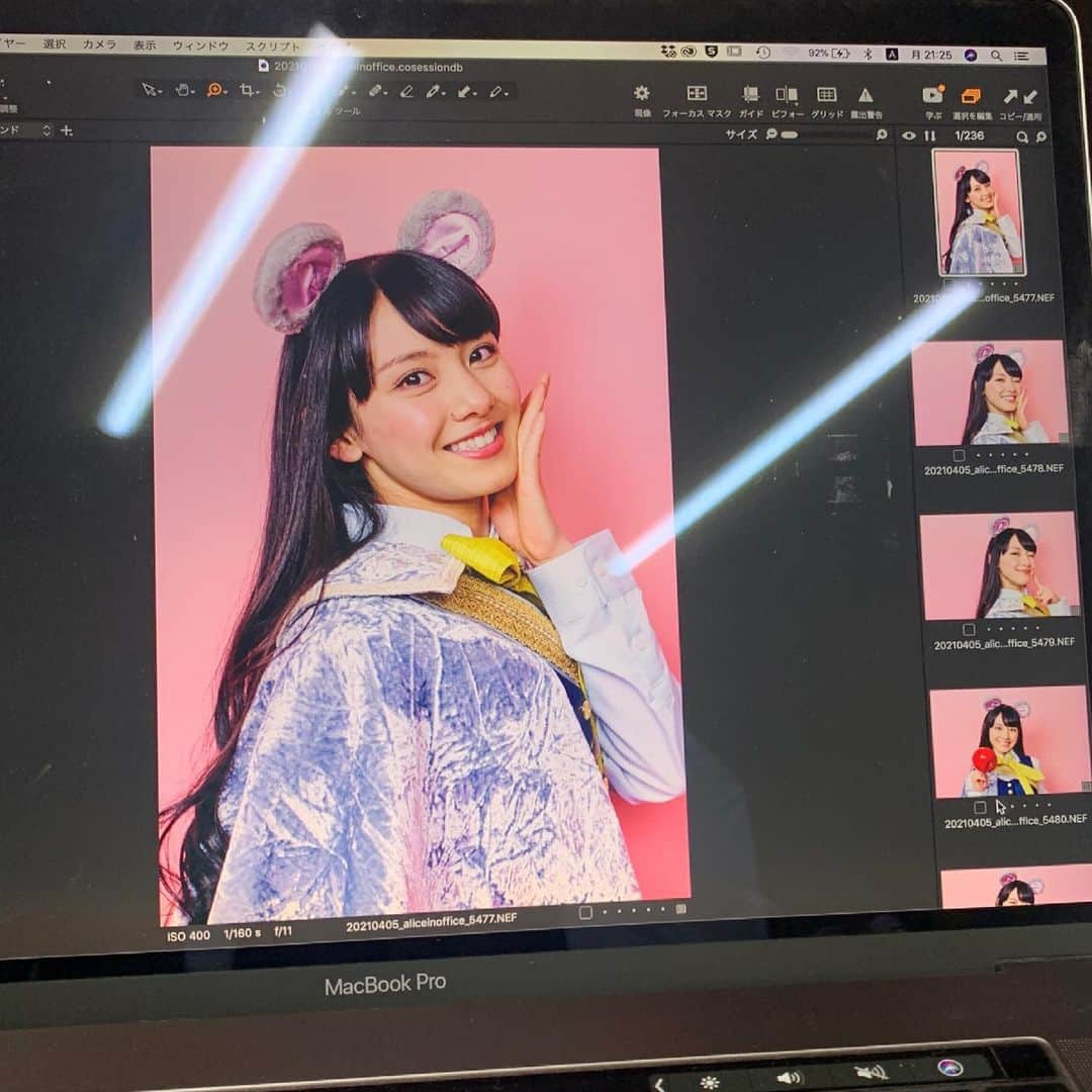 長谷川晴奈のインスタグラム
