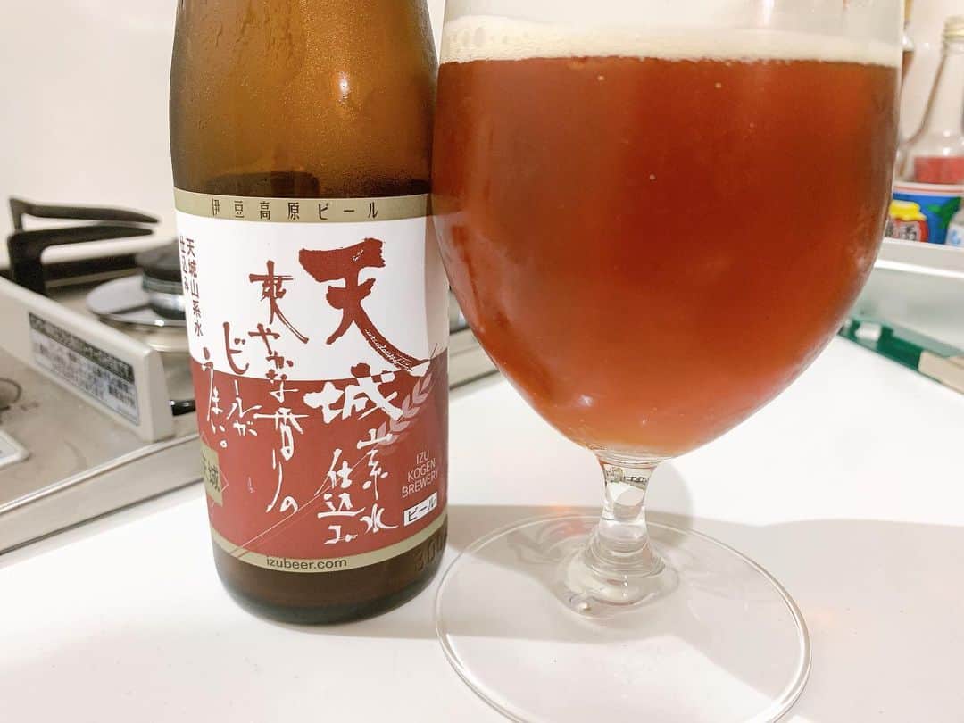 北川尚弥のインスタグラム：「かんぱーい🍺 今日はこれ、伊豆高原ビール 爽やかな香りのビールがうまい。 まさにその通りです。笑  #伊豆高原ビール #頑張った自分にご褒美ール」
