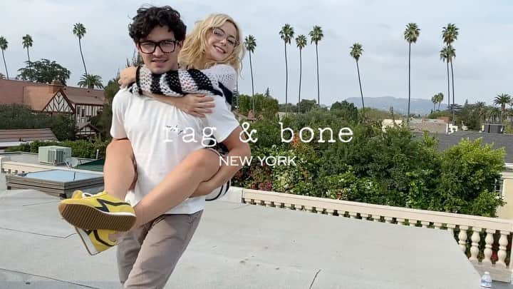 キーナン・シプカのインスタグラム：「I...really really really love Gavin. Rag & Bone SS21 Eyewear campaign was good fun. Thank you @ragandbone❣️#rbeyewear #SS21 #ad」