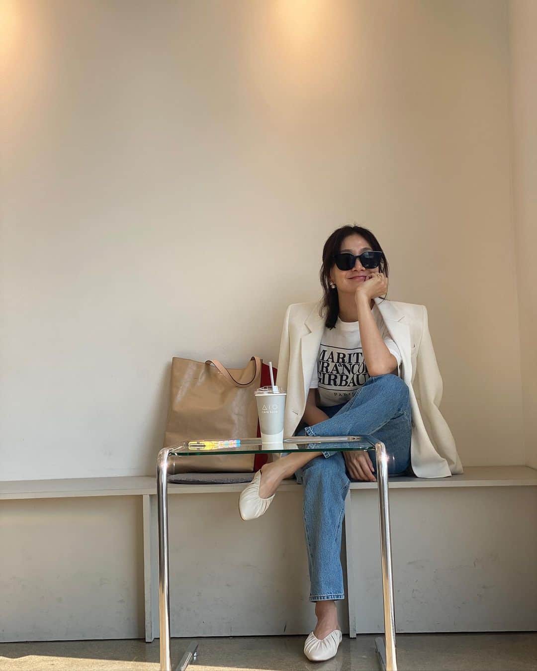 パク・ヒョジュのインスタグラム：「내가  많이 사랑해 🤍」
