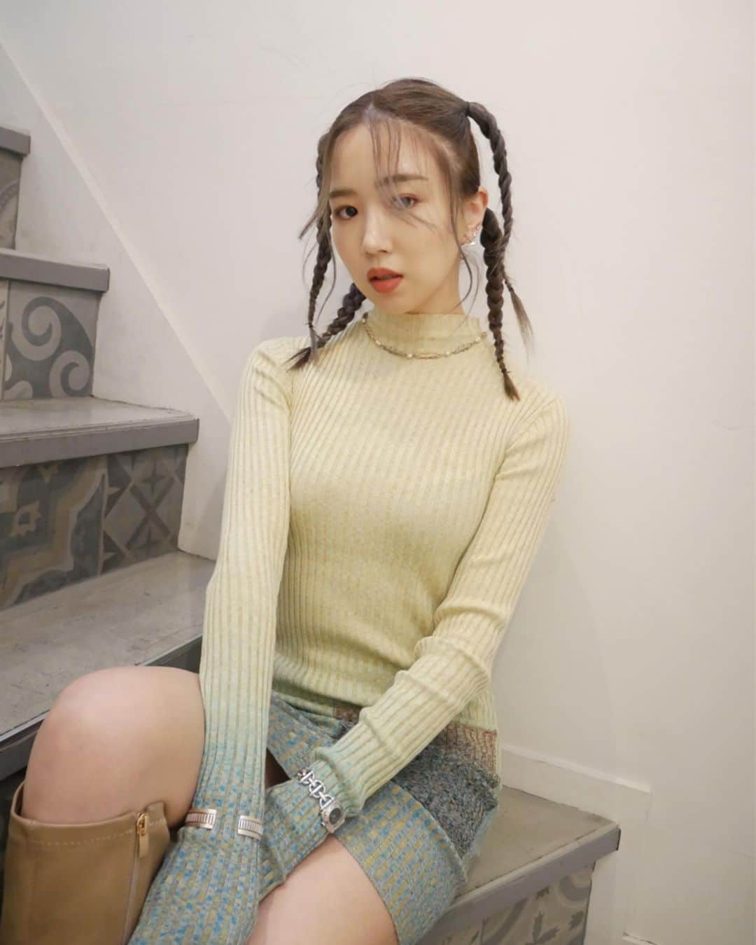 SARAさんのインスタグラム写真 - (SARAInstagram)「💚90's💛 💇🏻‍♀️📸: @workshairdesign」4月6日 21時02分 - sara_1128