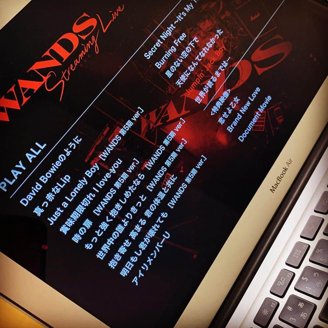 WANDSのインスタグラム