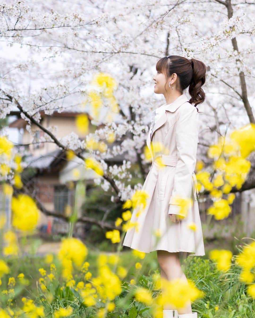 堀優衣さんのインスタグラム写真 - (堀優衣Instagram)「Spring has come...🌸」4月7日 18時57分 - yuiyui_1012