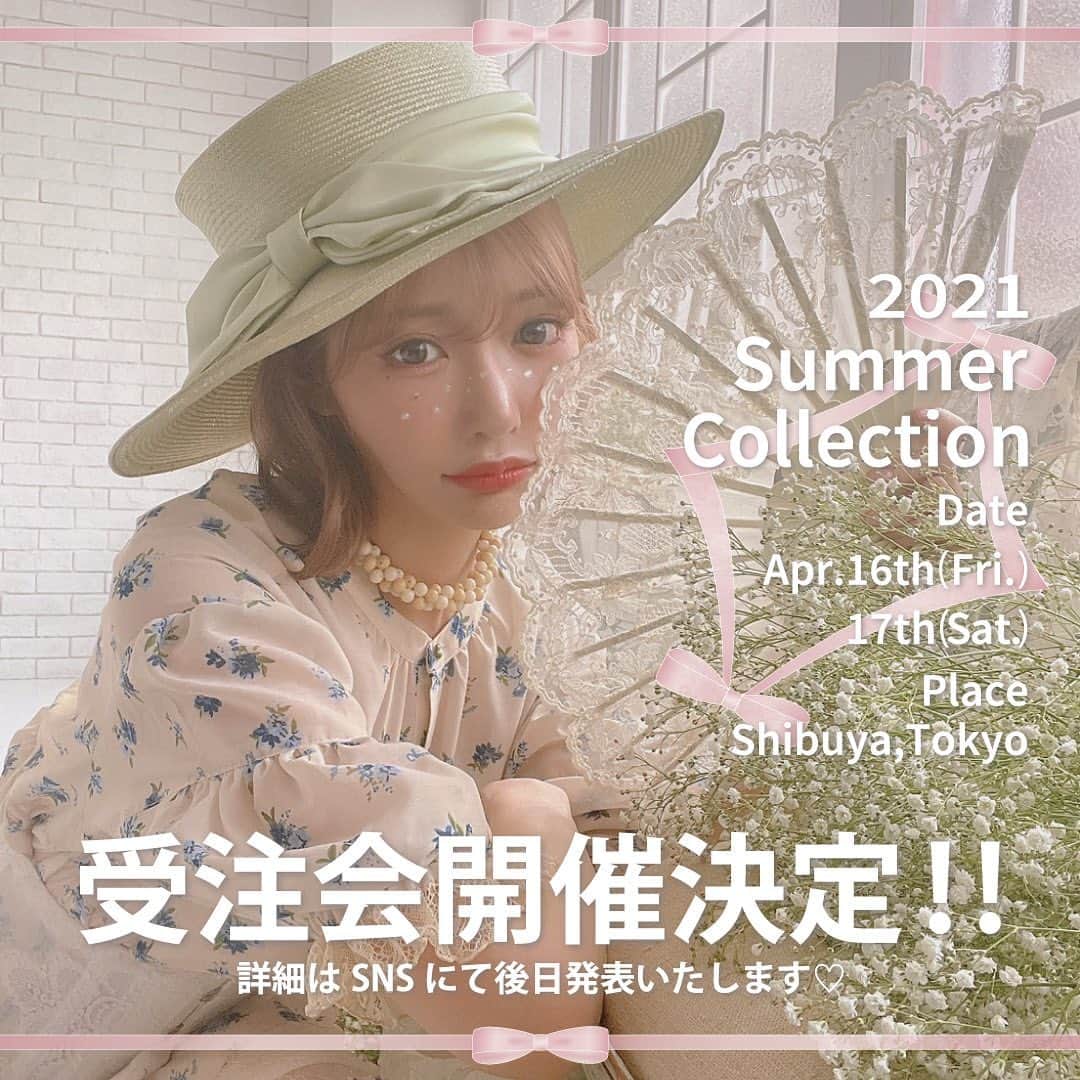 明日花キララのインスタグラム：「cpitoから皆さんに嬉しいお知らせがあります♡ . この度SUMMER COLLECTION21の受注会が決定しました!! 今年の初め頃からずっと計画していてようやく形になりました🌸🌸 cpitoのお洋服を直接手にとって見て頂ける機会ができて本当に嬉しいです🥺 私も店頭に立って接客する時間もありますよー❤︎ ※入場無料です。 . 日にちは2021年4月16日(金)と17日(土)の2日間です👩🏻‍🏫 来て頂いた方限定の特典も用意しているので楽しみにしていてください♡ . 詳細はSNSにて追って発表していきますので皆様予定空けておいて下さいね！ . @cpito_official #cpito #クピト」